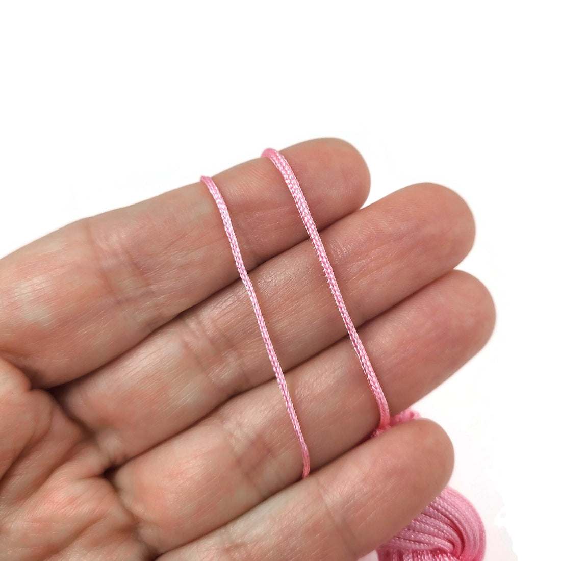 1mm nylon cord - 22 meters / 72 ft - Knotting string, Macrame thread, Jewelry making supplies