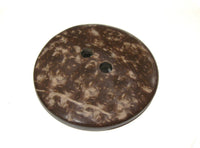 Large button 2 inch coconut button 5cm - Natural Wood and Eco Friendly button