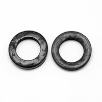 10 Coconut Beads Donut Ring 20mm