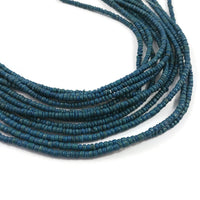 Tiny colorful coconut beads, 3mm wooden seed beads